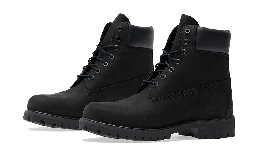 6" Premium Waterproof Boot Black Nubuck