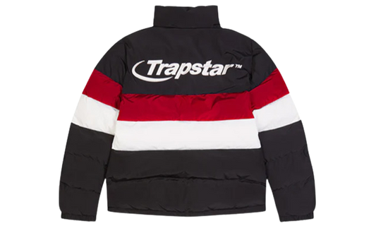 Trapstar Hyperdrive Puffer Jacket Black/Red