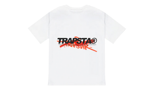 Trapstar Trespass Tee White/Red