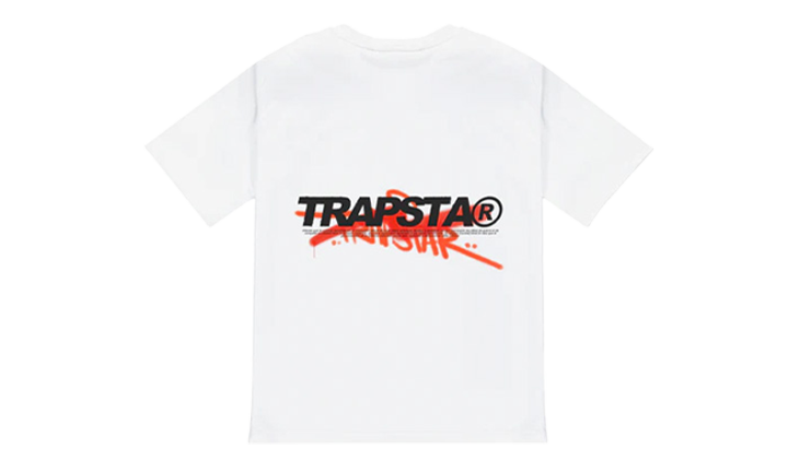 Trapstar Trespass Tee Whitered Flower Kickz 4738