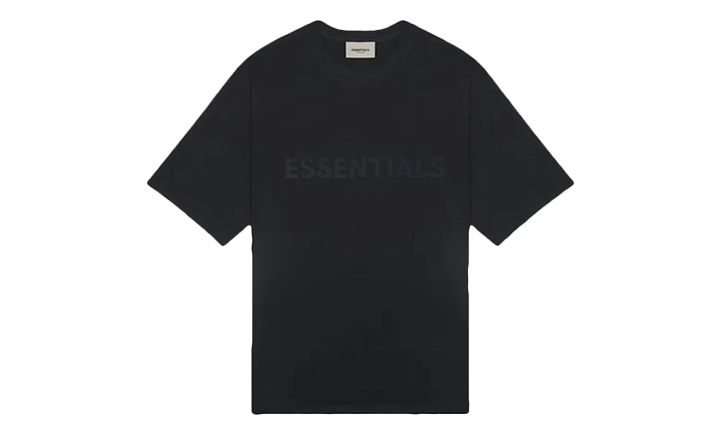 Fear of God Essentials T-Shirt Applique Logo Black
