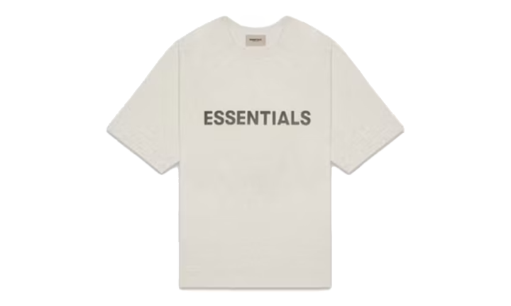 Fear of God Essentials Tee Applique Logo Oatmeal