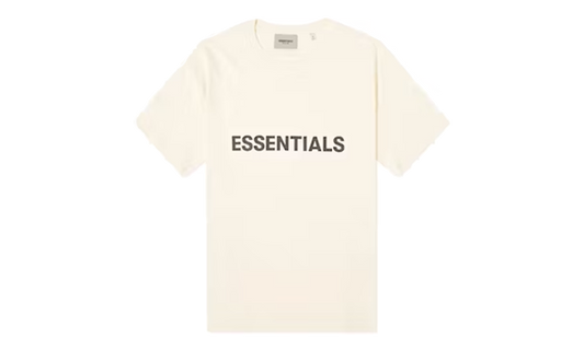 Fear of God Essentials T-Shirt Applique Logo Cream