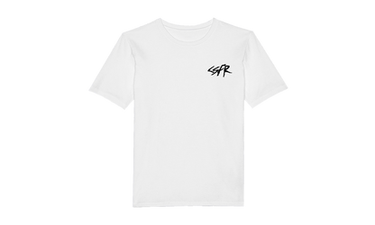 CSFR WHITE TEE SMALL LOGO