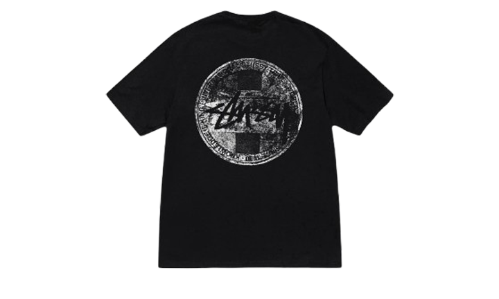 Stüssy Tee Dot Stamp Black