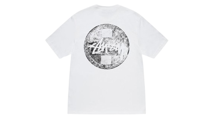 Stüssy Tee Dot Stamp White