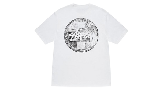 Stüssy Tee Dot Stamp White