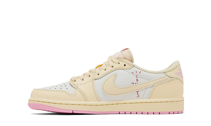 Jordan 1 Retro Low OG SP Travis Scott Shy Pink