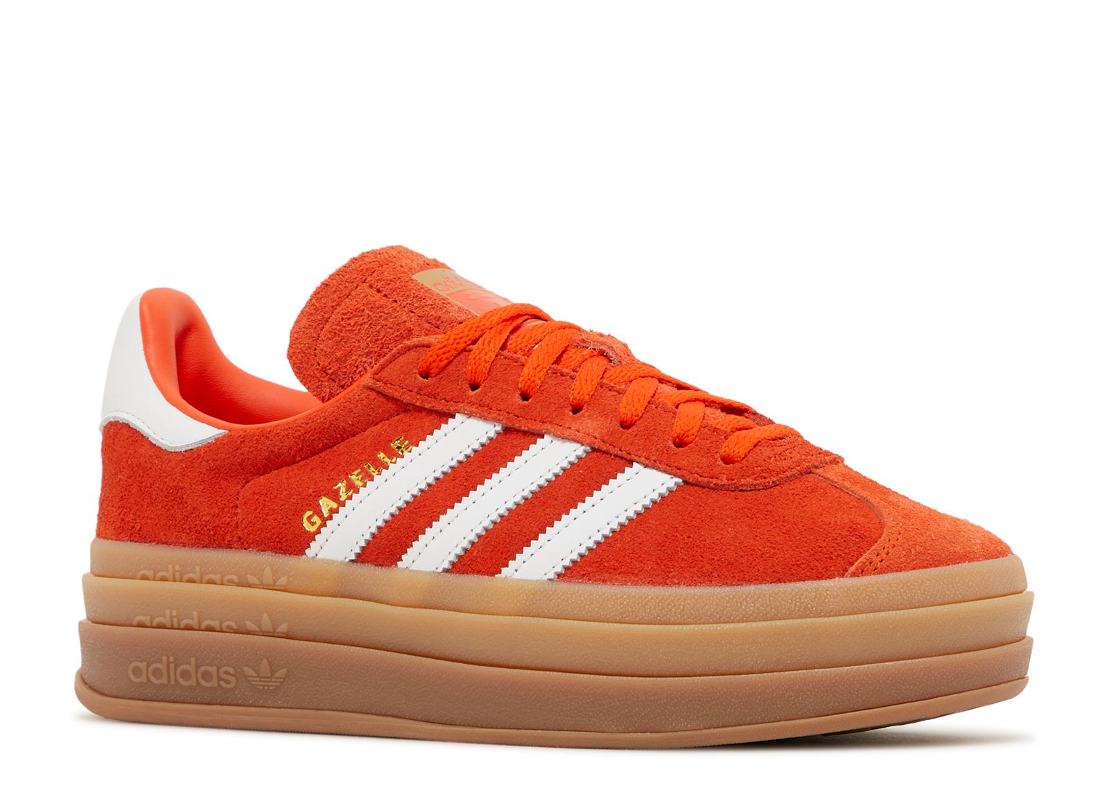 Adidas Gazelle Bold Collegiate Orange Gum