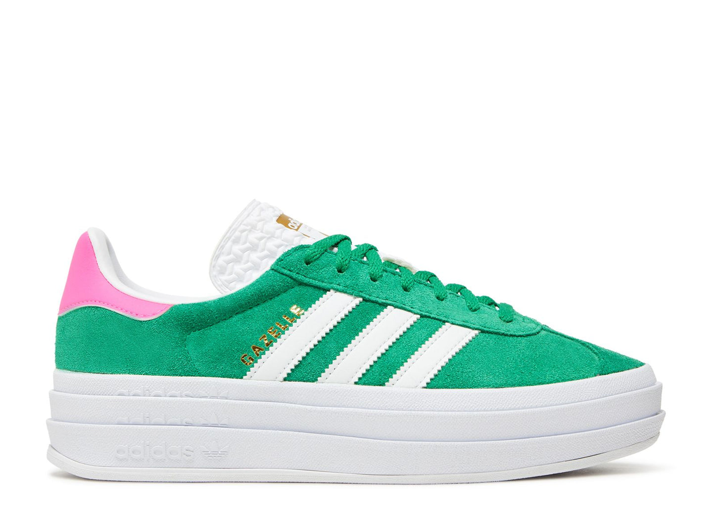 Adidas Gazelle Bold Green Pink