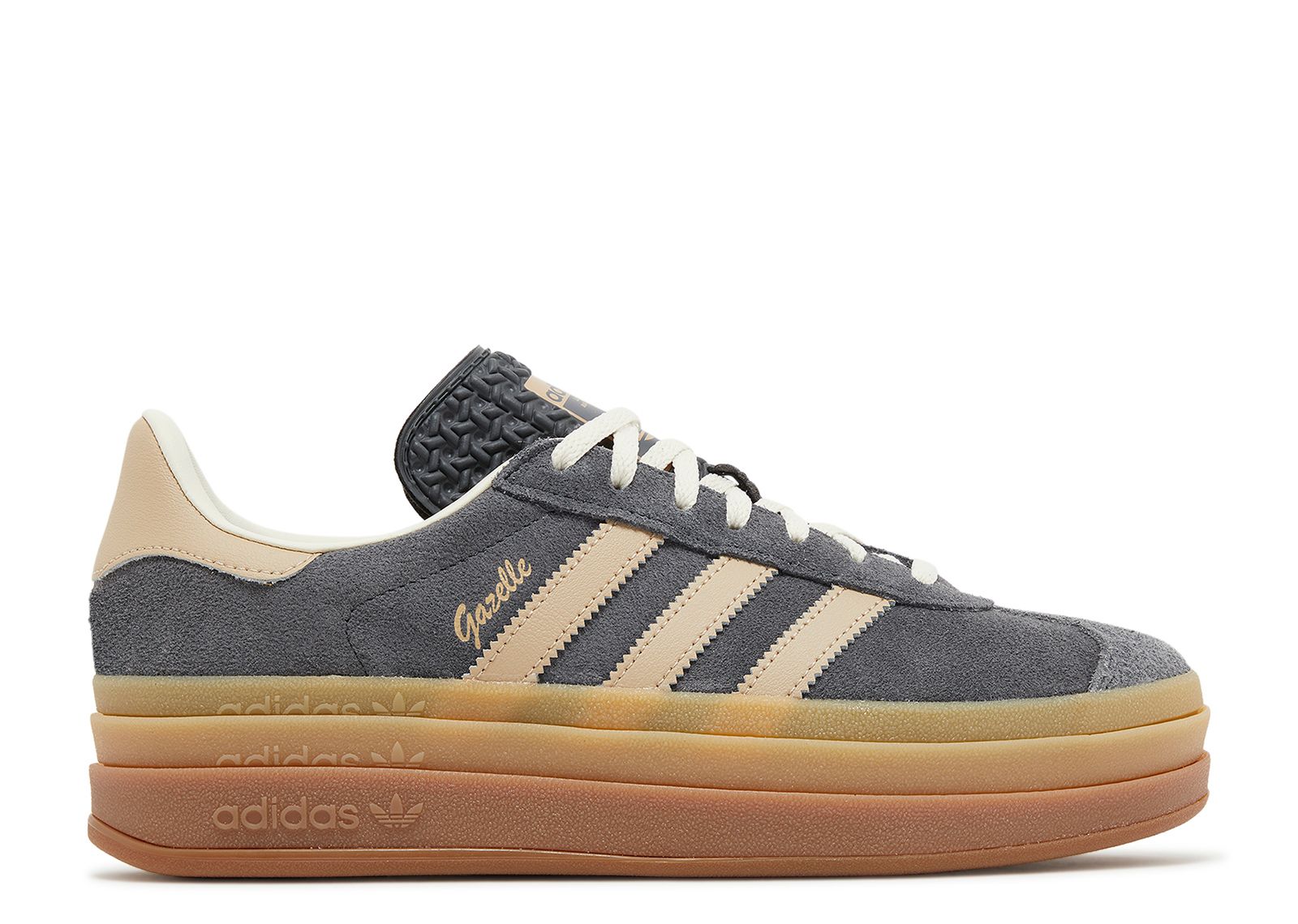 Adidas Gazelle Bold Grey Magic Beige Gum