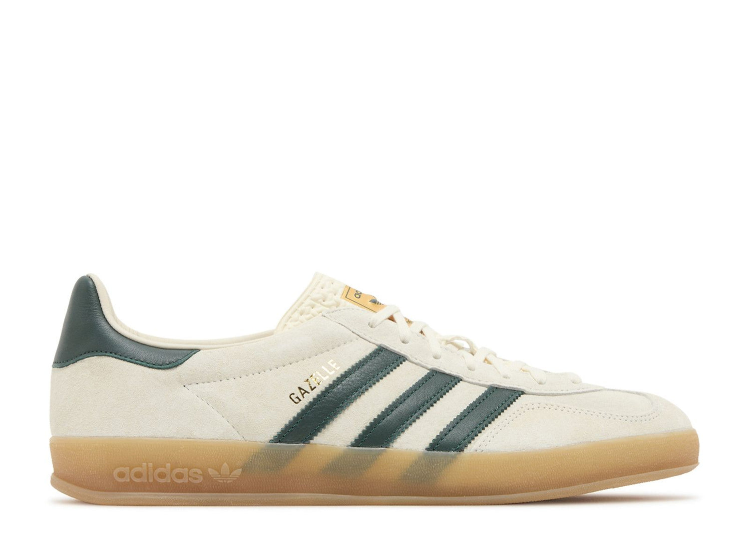 Adidas Gazelle Indoor Cream White Collegiate Green Gum
