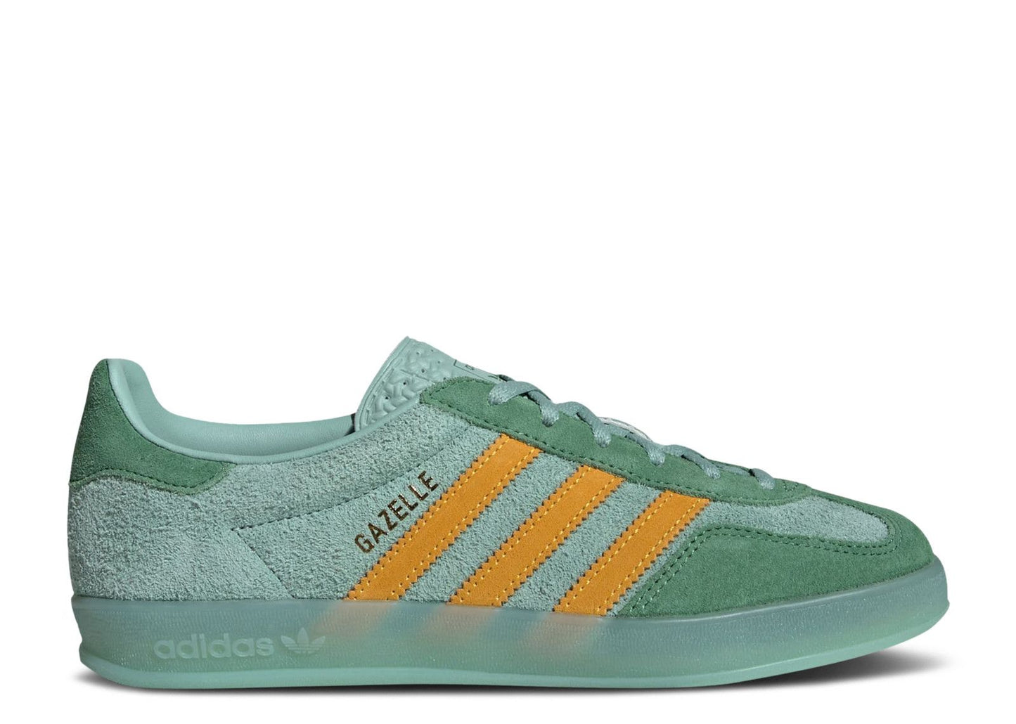 Adidas Gazelle Indoor Hazy Green Yellow