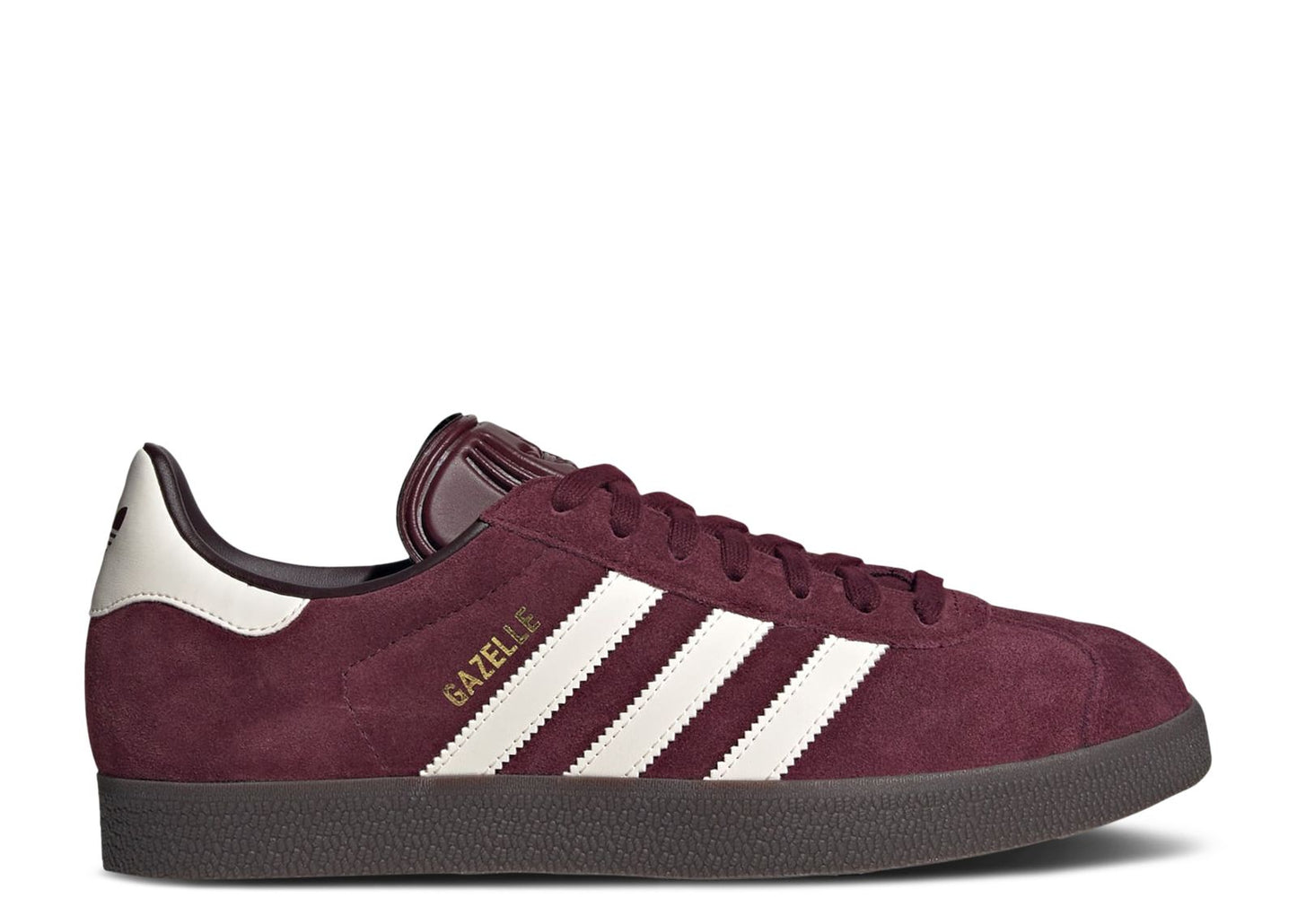 Adidas Gazelle Maroon Chalk White