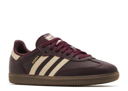 Adidas Samba OG Maroon Crystal Sand