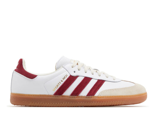 Adidas Samba OG Sporty &amp; Rich White Core Burgundy