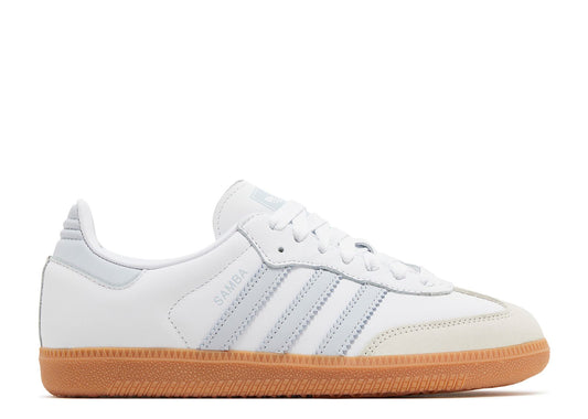 Adidas Samba OG White Halo Blue Gum