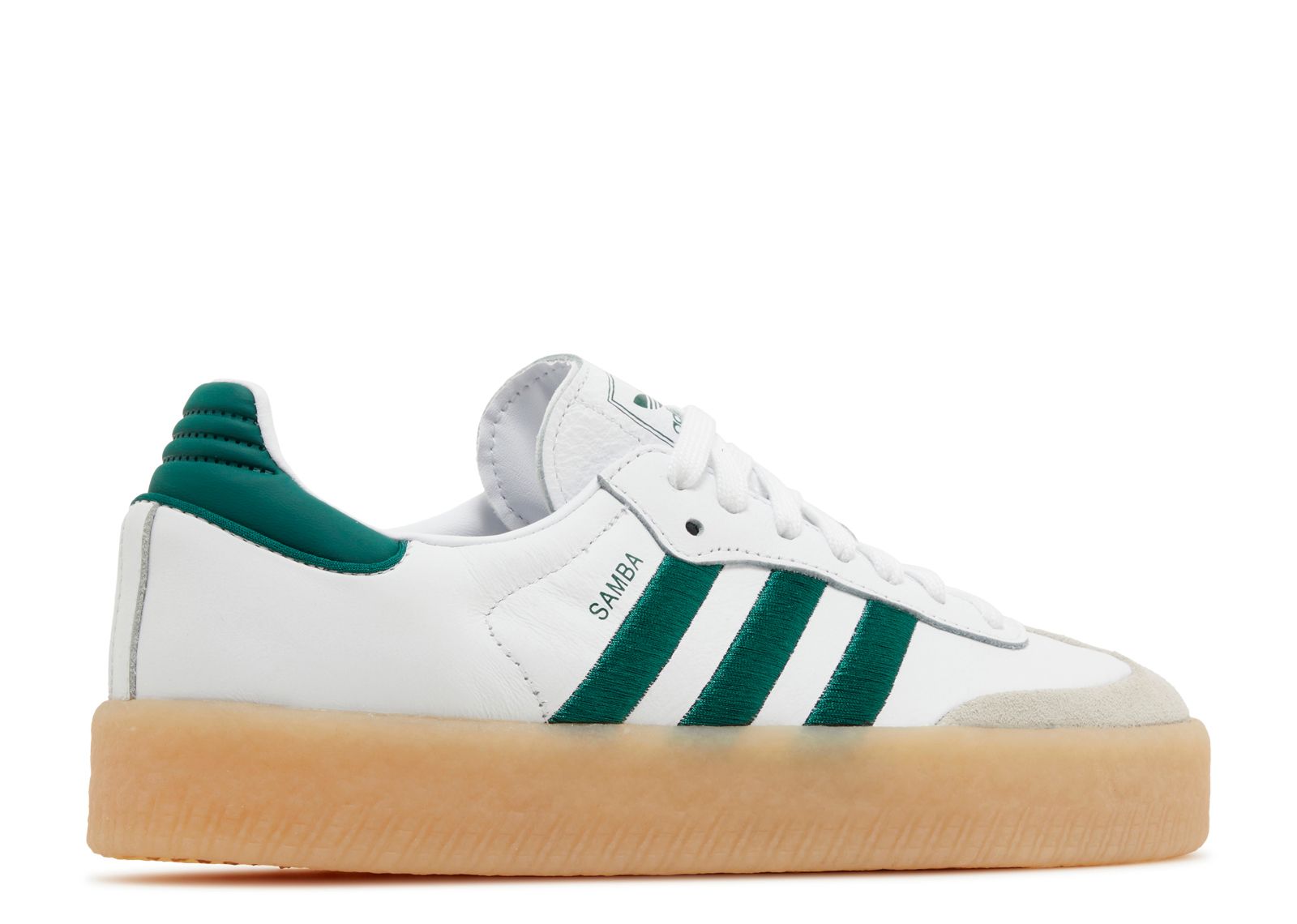 Adidas Sambae White Collegiate Green Gum