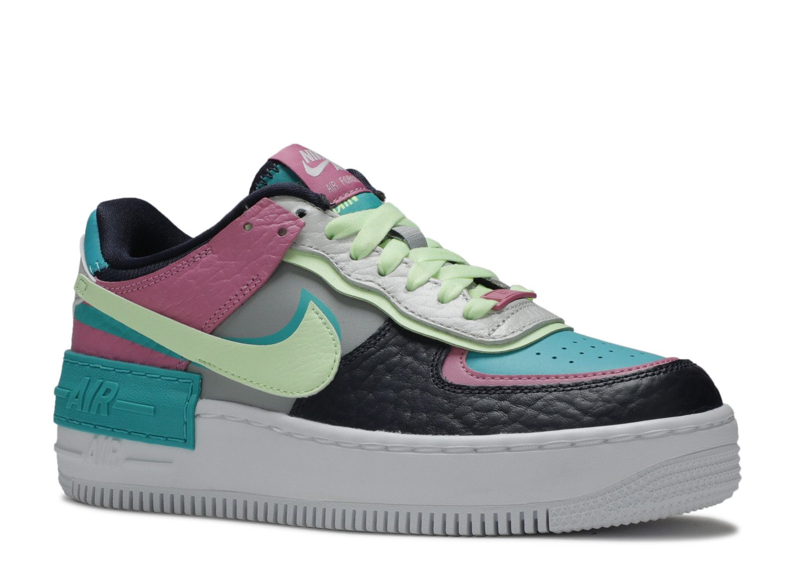 Air Force Shadow Barely Volt Oracle Aqua – Flower Kickz