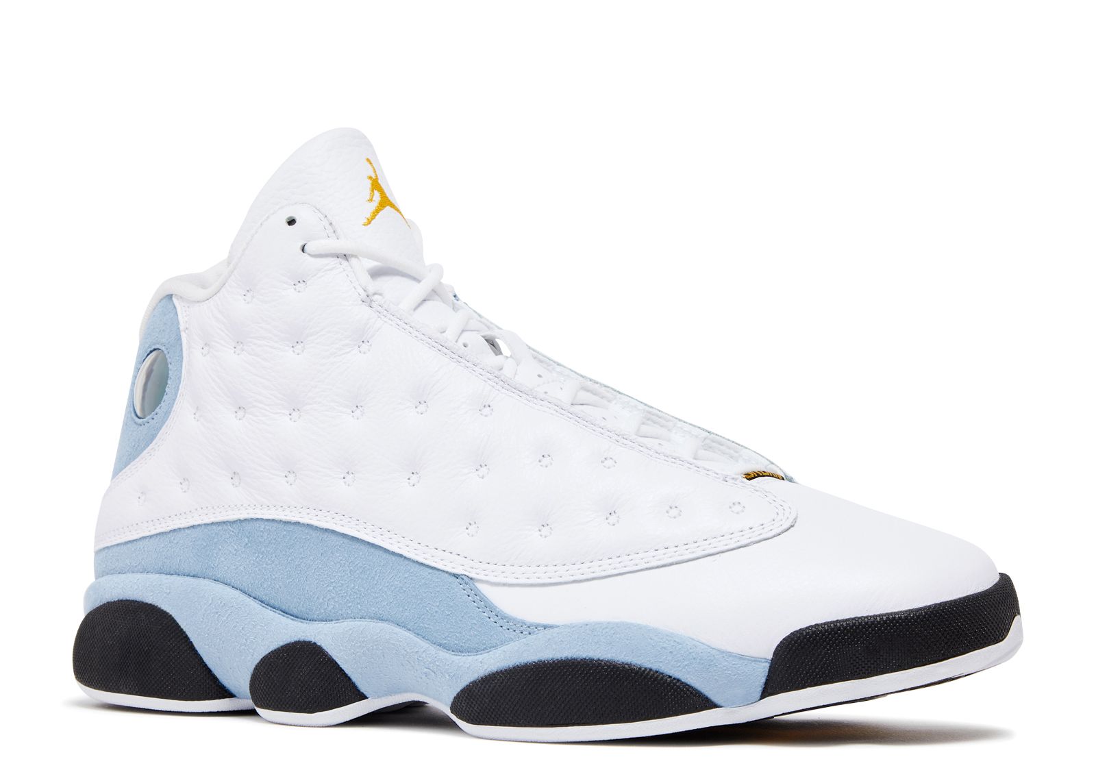 retro jordan 13 blue and white