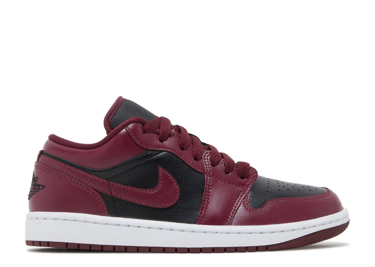 Air Jordan 1 Low Black Maroon