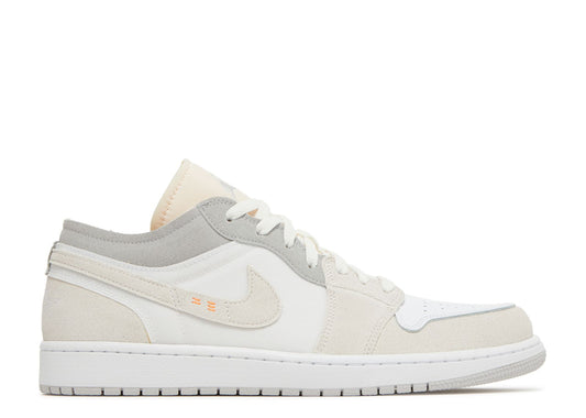 Air Jordan 1 Low Inside Out Cream White Light Grey
