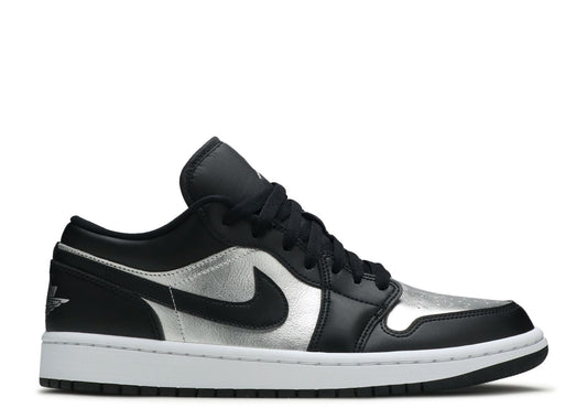 Air Jordan 1 Low SE Black Metallic Silver