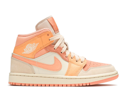 Air Jordan 1 Mid Apricot Orange