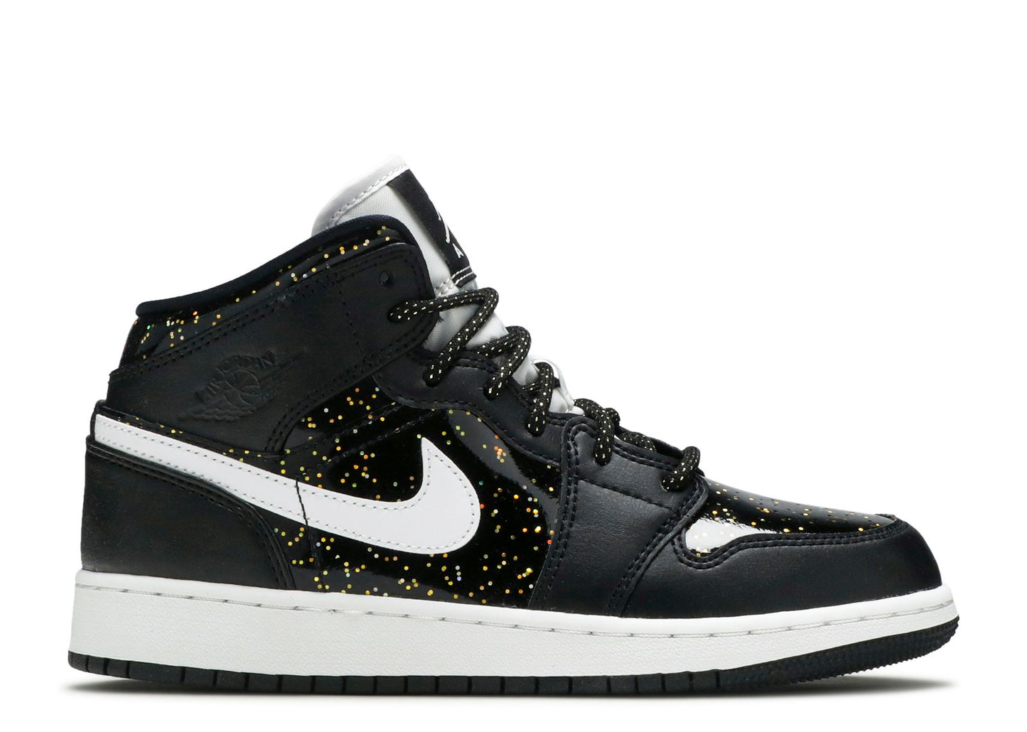 Air Jordan 1 Mid Black Speckle