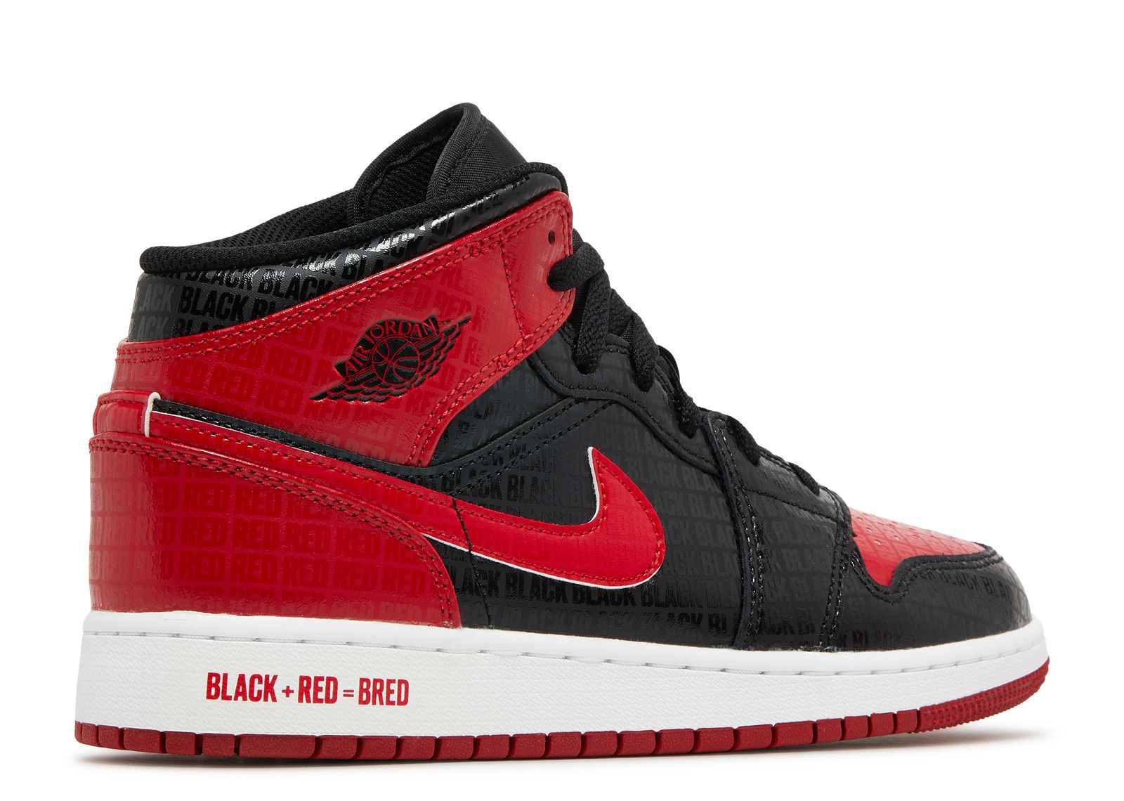 Air Jordan Mid Bred Text