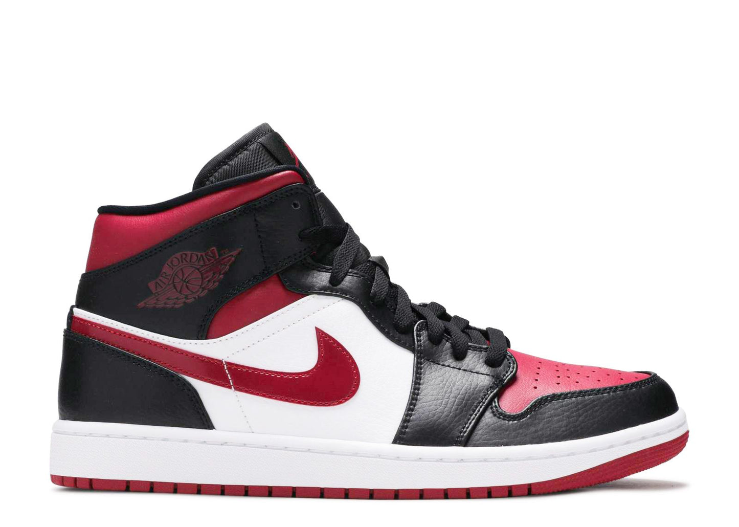 Air Jordan 1 Mid Bred Toe