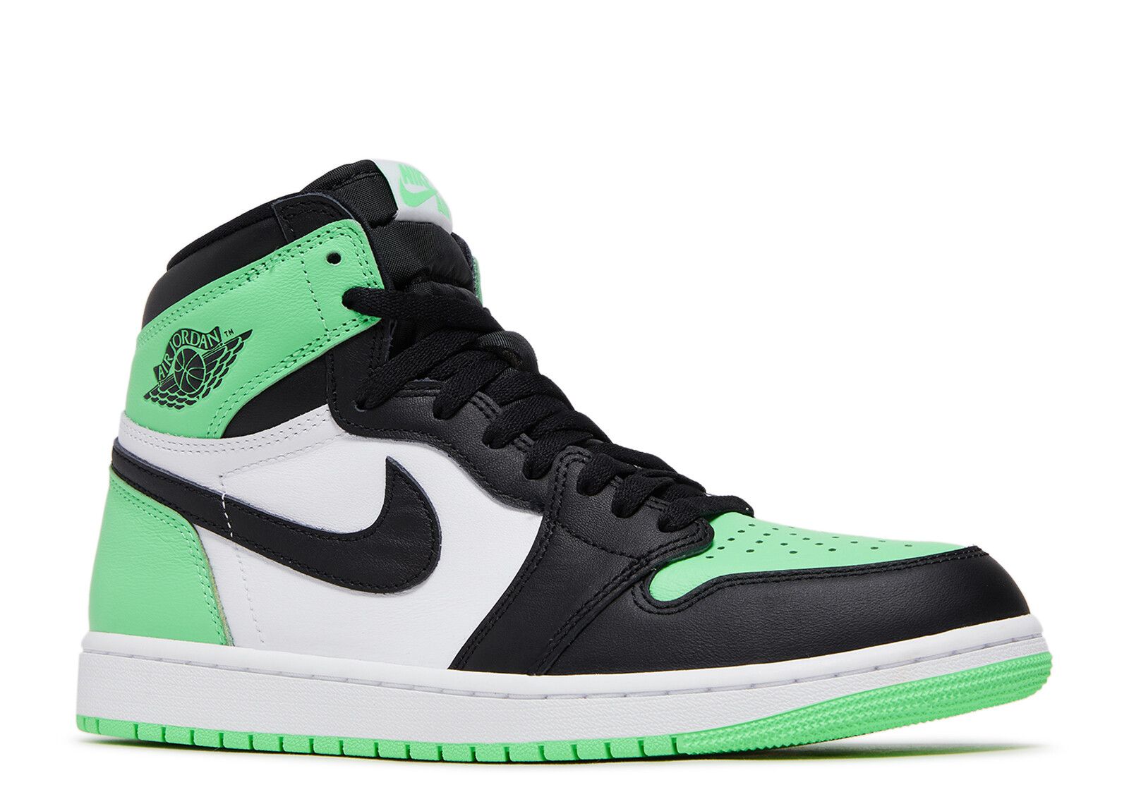 Retro 1 jordans green cheap