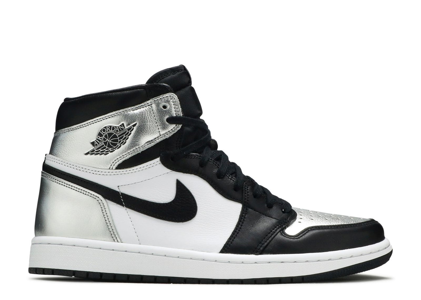 Air Jordan 1 Retro High Silver Toe