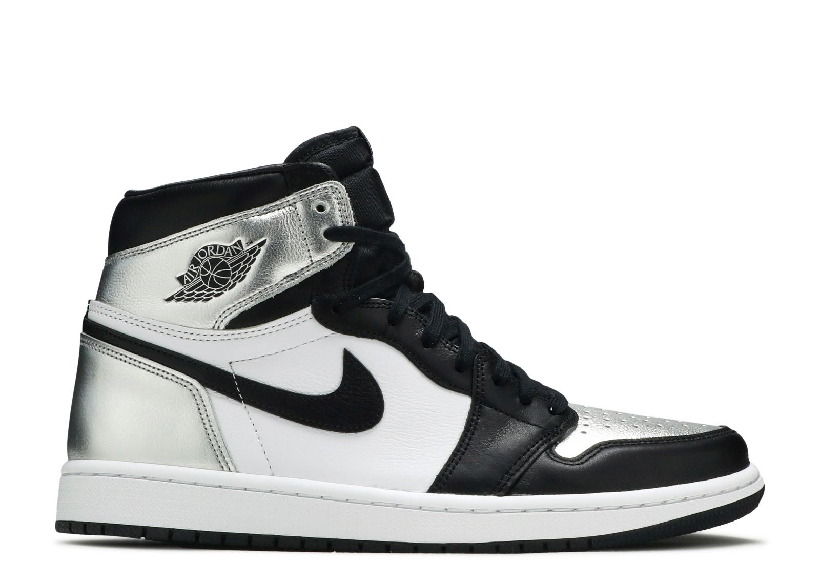 Air Jordan 1 Retro High Silver Toe