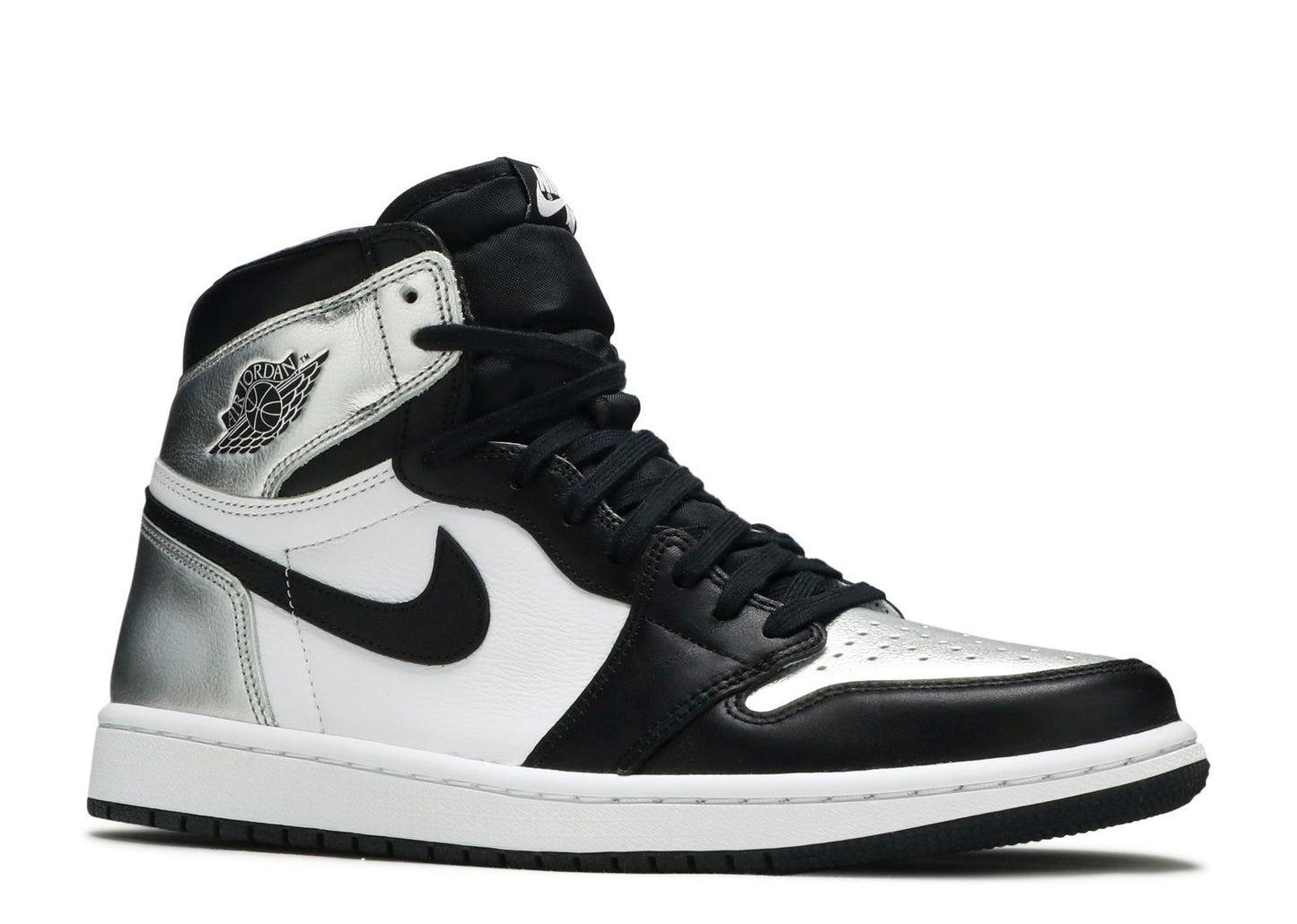Air Jordan 1 Retro High Silver Toe