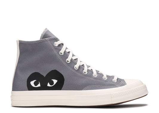 Converse Chuck Taylor 70s Hi Comme des Garcons Play Steel Grey