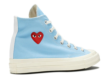 Converse Comme des Garçons Bleu Haute