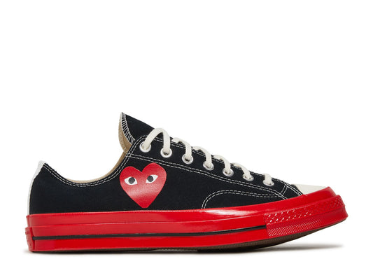 Converse Comme des Garçons Chuck 70 Low Top Black Red