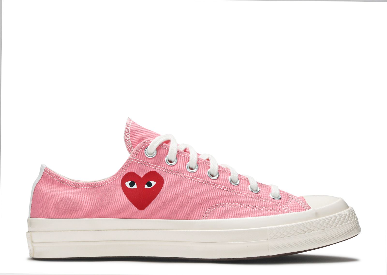 Converse Comme des Garçons Rose Basse