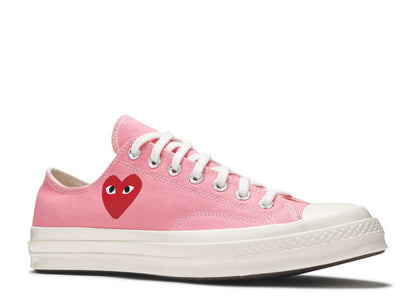 Converse Comme des Garçons Rose Basse