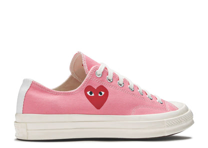 Converse Comme des Garçons Rose Basse