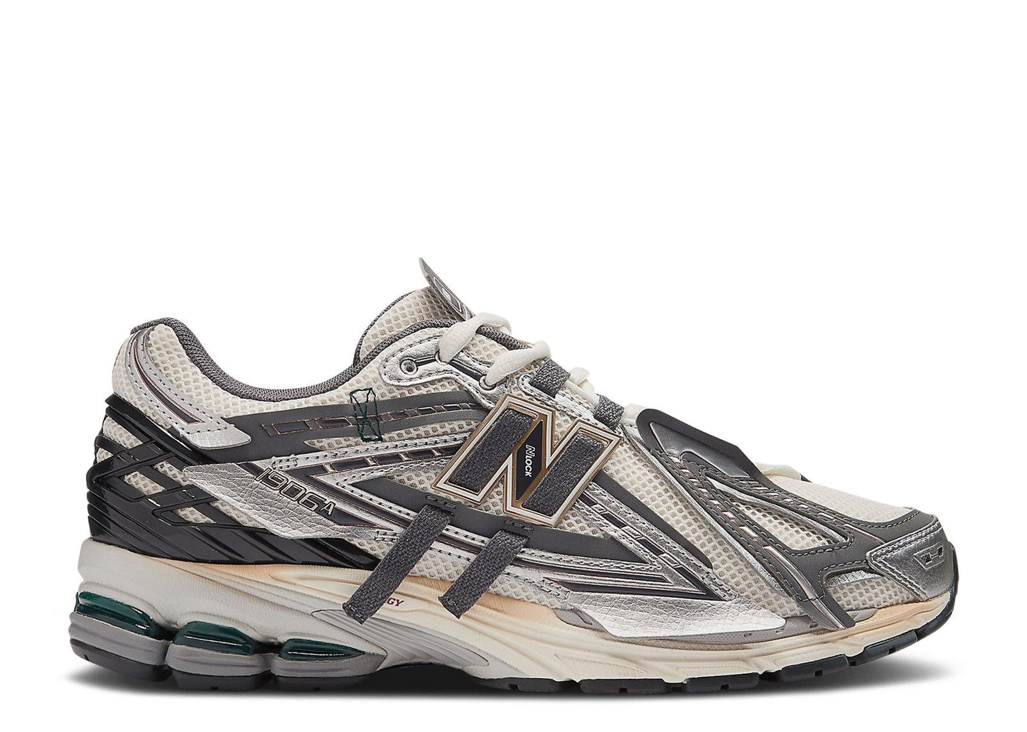 New Balance 1906A Silver Metalic Castlerock