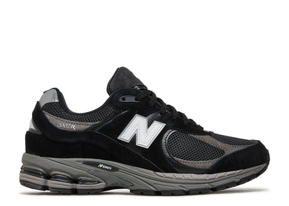 New Balance 2002R Black Dark Grey White