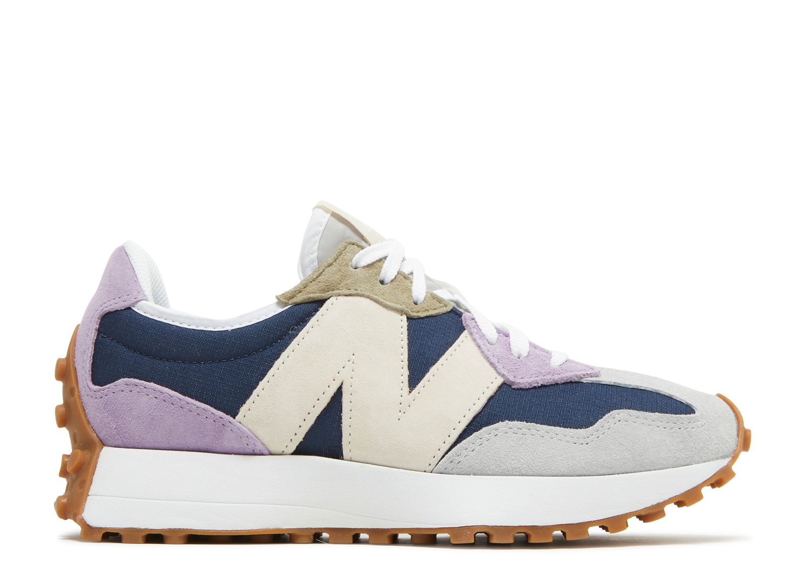 New Balance 327 Natural Indigo Raw Amethyst