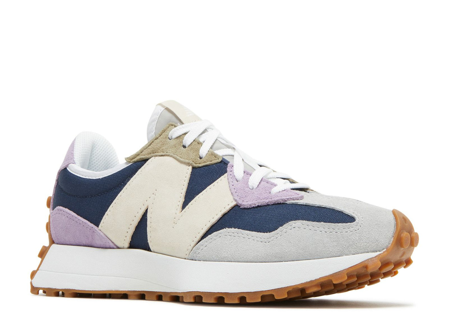 New Balance 327 Natural Indigo Raw Amethyst