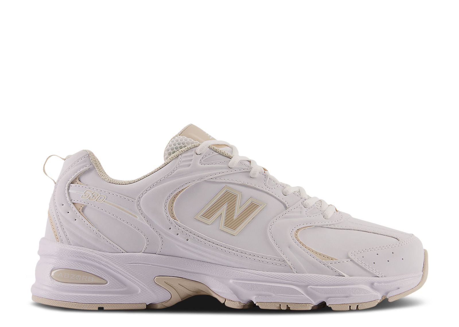 New Balance 530 White Calm Taupe