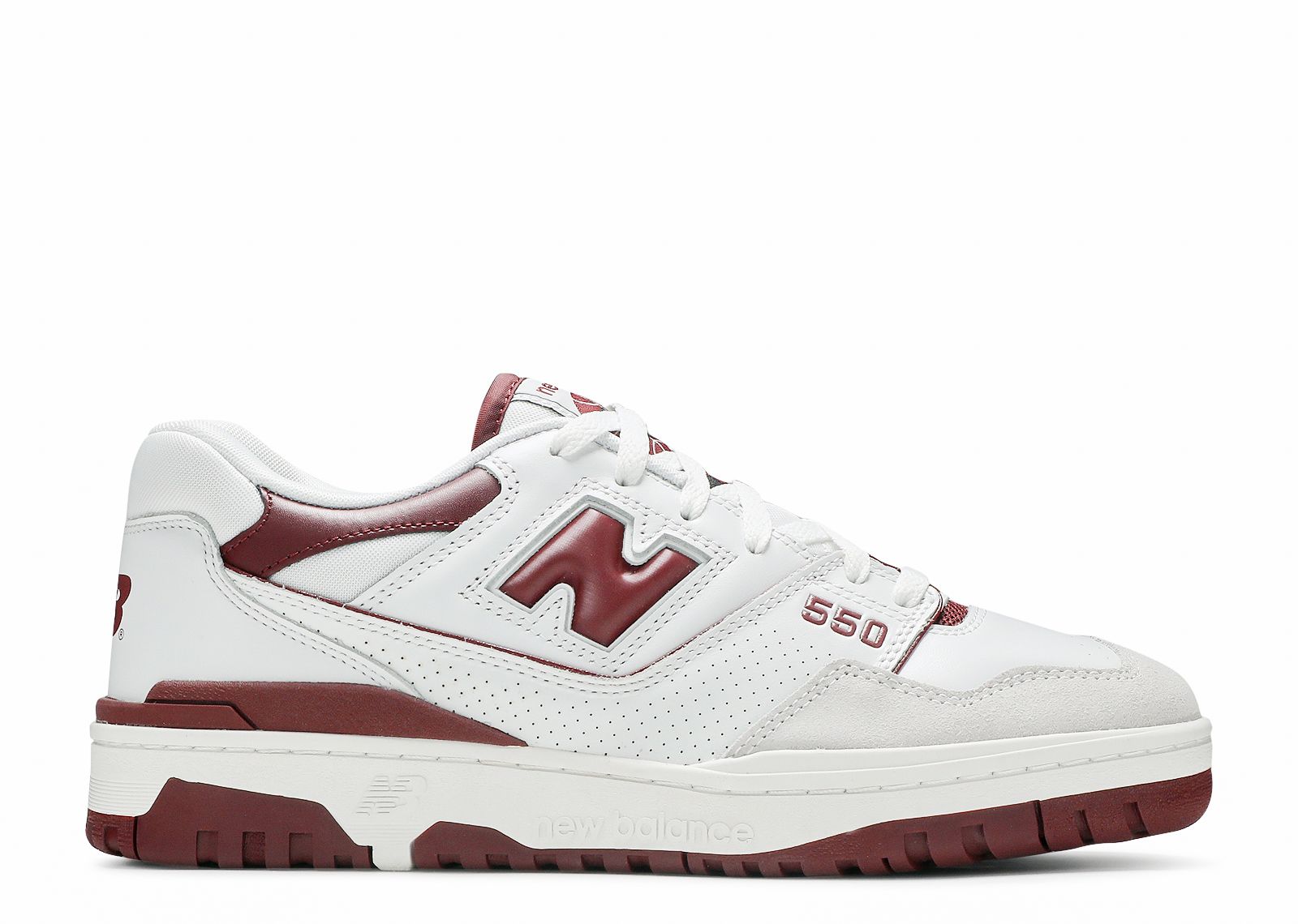 New Balance 550 Sea Salt Burgundy