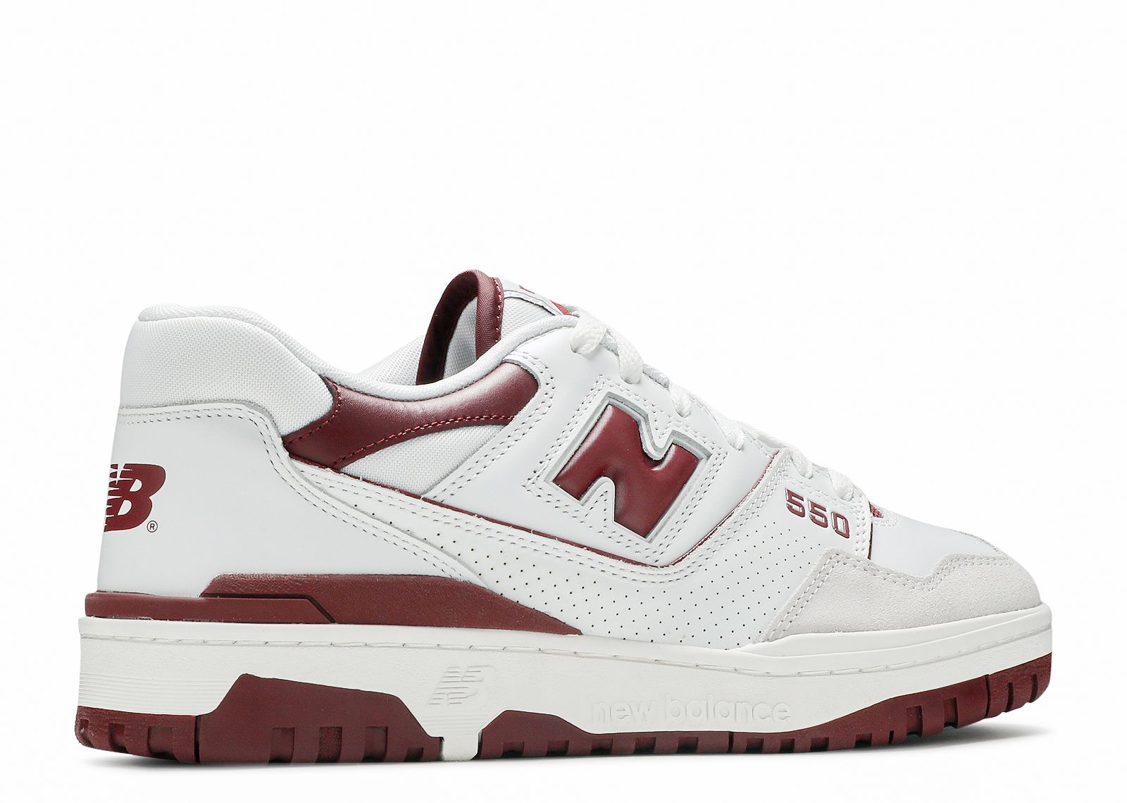 New Balance 550 Sea Salt Burgundy