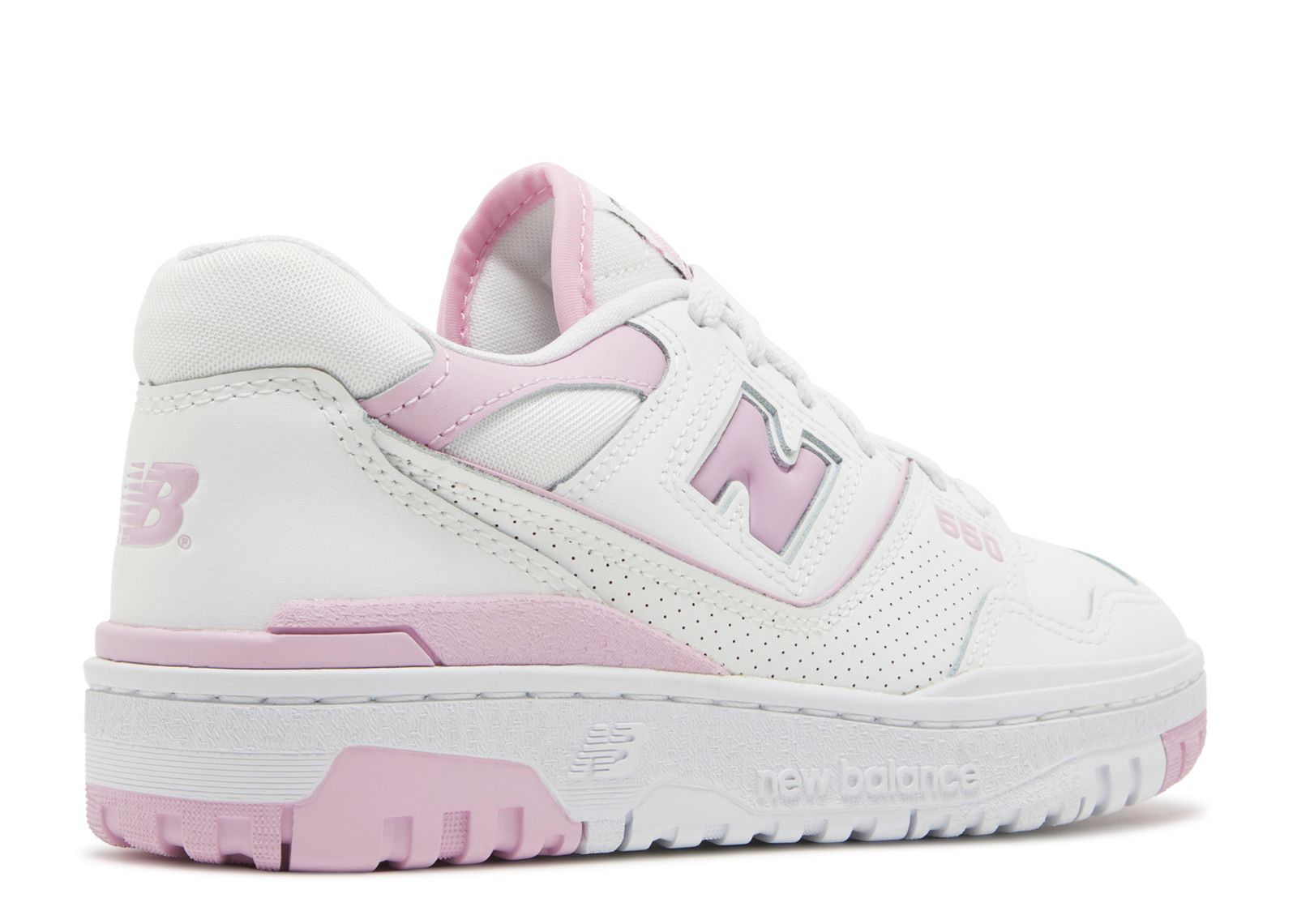 New Balance 550 White Bubblegum Pink