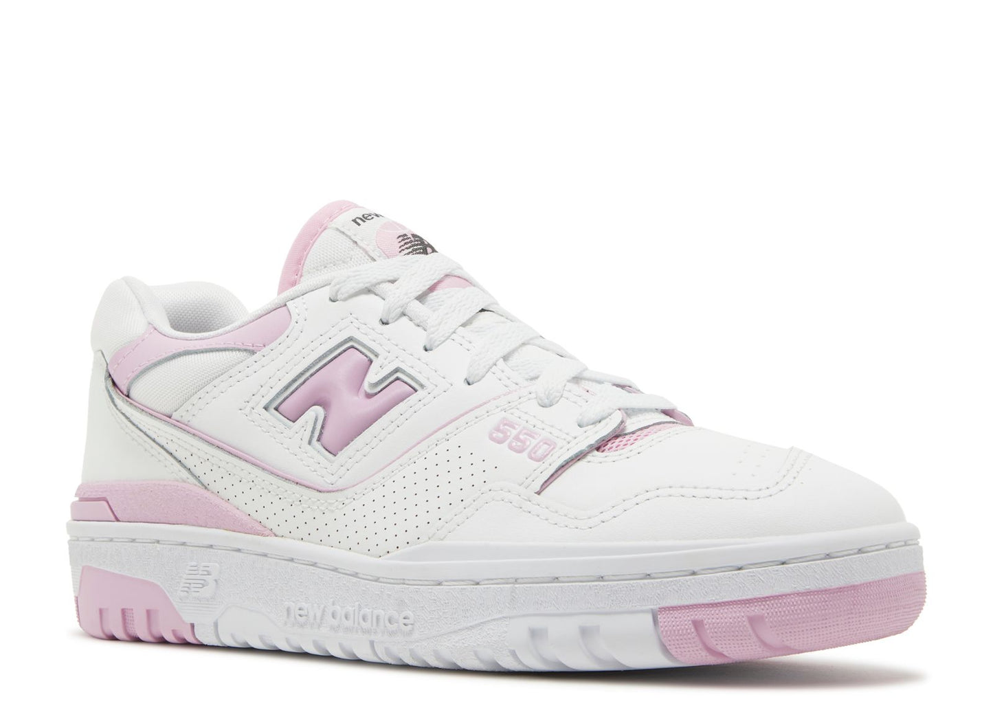 New Balance 550 White Bubblegum Pink